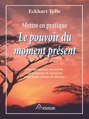 cover image of Mettre en pratique Le pouvoir du moment présent